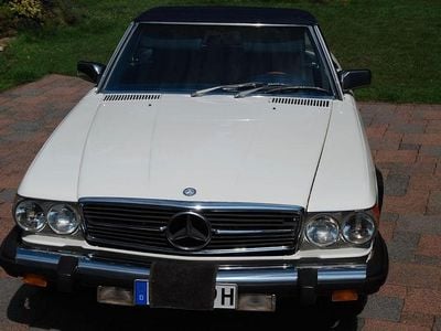 Gebraucht Mercedes SL450 218 PS (160 kW) 1978 Weiß Cabrio