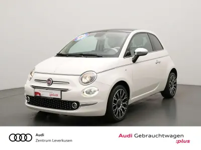 Gebraucht Fiat 500 Collezione 69 PS (50 kW) 2018 Gelato weiss Kleinwagen