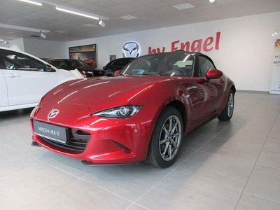 Neu Mazda MX5 Exclusive-Line 132 PS (97 kW) 2025 Rot Cabrio