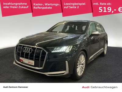 Gebraucht Audi SQ7 Ambiente 507 PS (372 kW) 2022 Mythosschwarz metallic SUV