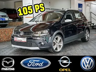 Gebraucht VW Polo Cross 105 PS (77 kW) 2010 Schwarz Kleinwagen