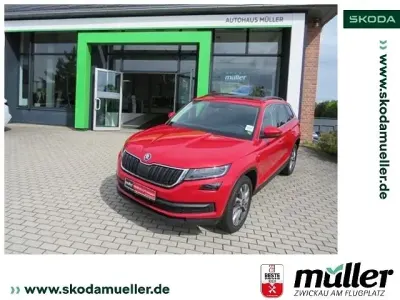 Gebraucht Skoda Kodiaq Clever 150 PS (110 kW) 2021 Rot SUV
