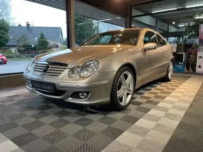 Brugt Mercedes C350 272 HK (200 kW) 2006 Sølv Coupe