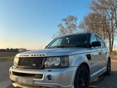 Gebraucht Land Rover Range Rover Sport 390 PS (286 kW) 2005 Silber SUV