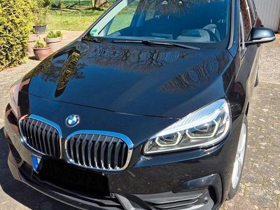 Gebraucht BMW 218 Gran Tourer Advantage 150 PS (110 kW) 2020 Schwarz Van / Kleinbus