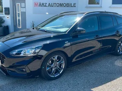 Brugt Ford Focus ST-Line 120 HK (88 kW) 2021 Sort Sedan