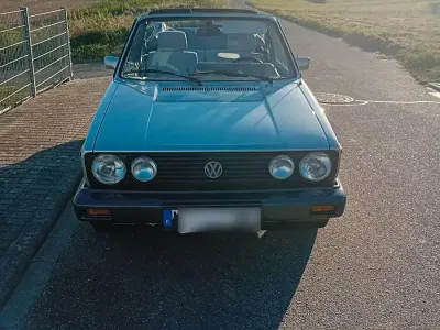 Gebraucht VW Golf Cabriolet Karmann 98 PS (72 kW) 1990 Silber Cabrio