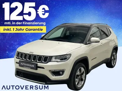 Gebraucht Jeep Compass Limited 170 PS (125 kW) 2018 Weiß SUV