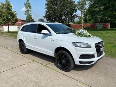 Usata Audi Q7 S-Line 245 CV (180 kW) 2013 Bianco SUV