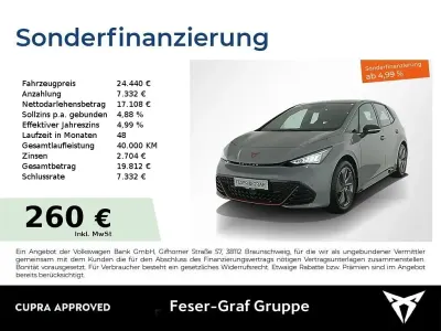 Brugt Cupra Born 150 kW (204 HK) 2024 Grå Hatchback