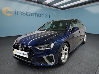 Gebraucht Audi A4 S-Line 163 PS (119 kW) 2021 Blau Kombi