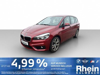 Gebraucht BMW 218 Gran Tourer Advantage 150 PS (110 kW) 2017 Flamencorot brillanteffekt Van / Kleinbus