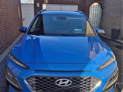 Gebraucht Hyundai Kona Premium 177 PS (130 kW) 2018 Blau SUV