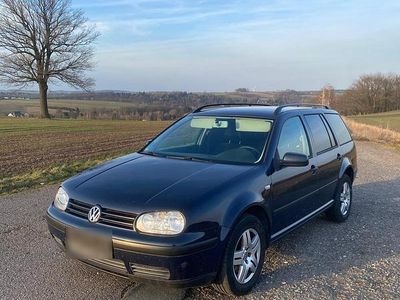 Gebraucht VW Golf IV 102 PS (75 kW) 2002 Blau Kombi