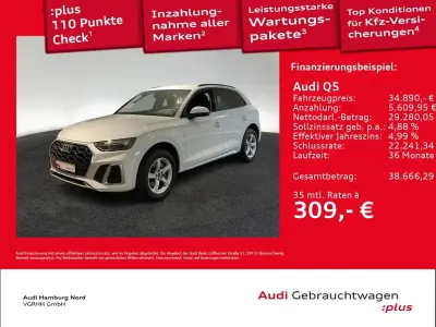 Używany Audi Q5 Ambiente 204 KM (150 kW) 2023 Biały SUV