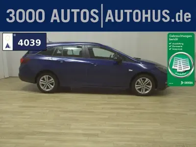 Gebraucht Opel Astra Edition 131 PS (96 kW) 2021 Blau Kombi