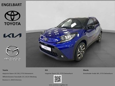 Gebraucht Toyota Aygo X Team 72 PS (52 kW) 2024 Juniper blue metallic, dach m SUV