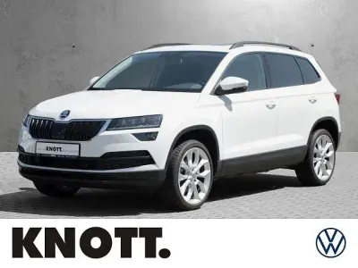 Gebraucht Skoda Karoq Style 150 PS (110 kW) 2020 Weiß SUV