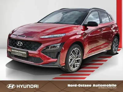 Gebraucht Hyundai Kona N Line 120 PS (88 kW) 2022 Rot SUV