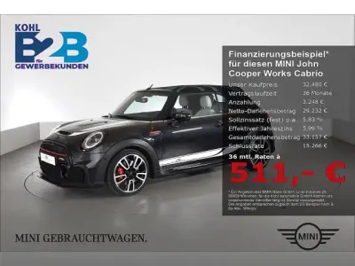 Gebraucht Mini John Cooper Works Cabriolet 231 PS (169 kW) 2023 Schwarz Cabrio