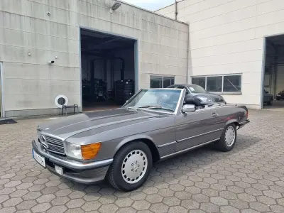 Gebraucht Mercedes SL300 179 PS (131 kW) 1987 Grau Cabrio
