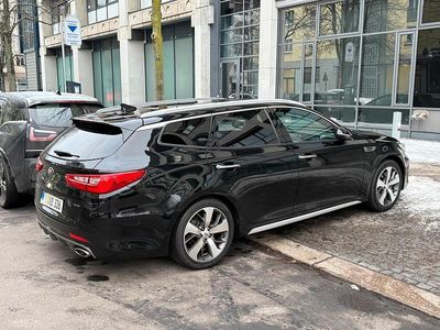 Schwarz Gebraucht 2018 Kia Optima GT-Line Kombi | 17.900 € (Fairer Preis)
