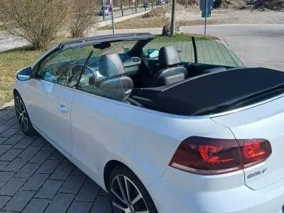 Brugt VW Golf Cabriolet 160 HK (117 kW) 2012 Sort Cabriolet