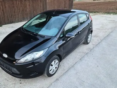 Gebraucht Ford Fiesta Trend 82 PS (60 kW) 2009 Schwarz Kleinwagen