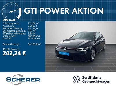 Gebraucht VW Golf VIII GTI 245 PS (180 kW) 2024 Uranograu Limousine