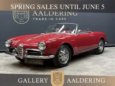 Gebraucht Alfa Romeo Giulietta Veloce 1959 Rot Cabrio