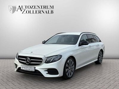 Weiß Gebraucht 2018 Mercedes E220 AMG line Limousine | 27.490 € (Guter Preis)