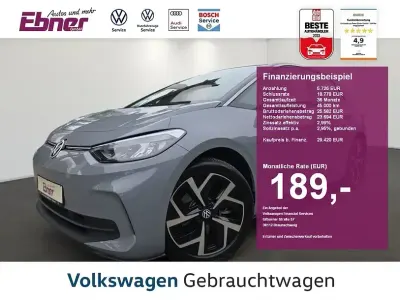 Gebraucht VW ID.3 Pro 150 kW (204 PS) 2023 Mondsteingrau/schwarz Kleinwagen