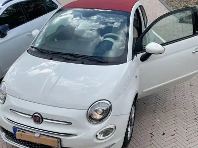 Gebraucht Fiat 500C Lounge 69 PS (50 kW) 2020 Weiß Cabrio