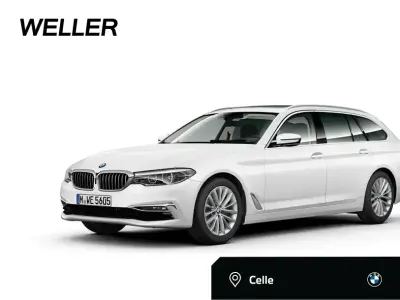 Gebraucht BMW 525 Luxury Line 231 PS (169 kW) 2018 Alpinweiss iii (weiß) Kombi