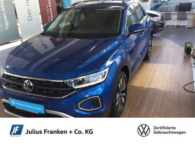 Second-hand VW T-Roc Move 116 CP (85 kW) 2024 Albastru SUV
