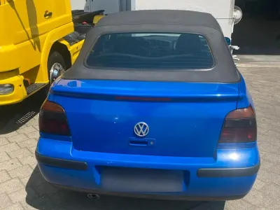 Gebraucht VW Golf Cabriolet 1998 Blau Cabrio
