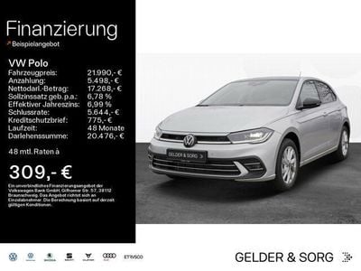 Gebraucht VW Polo Style 95 PS (69 kW) 2024 Reflexsilber metallic Limousine