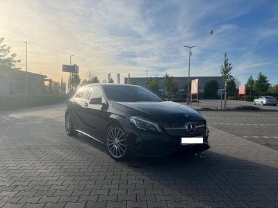 Gebraucht Mercedes A200 AMG line 156 PS (114 kW) 2016 Schwarz Limousine