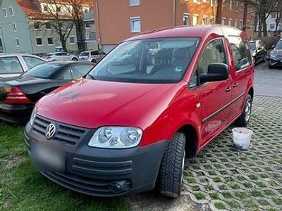 Gebraucht VW Caddy Life 75 PS (55 kW) 2004 Rot Van / Kleinbus