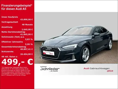 Gebraucht Audi A5 Sportback Advanced 286 PS (210 kW) 2023 Grau Kleinwagen
