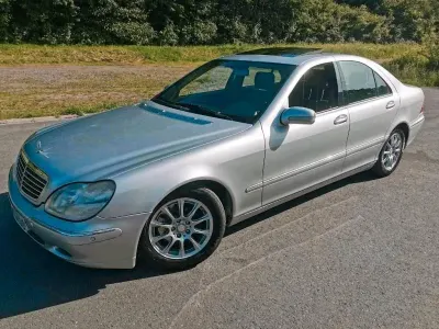 Gebraucht Mercedes S320 224 PS (164 kW) 2000 Silber Limousine