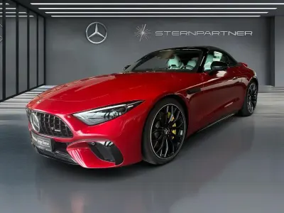 Gebraucht Mercedes SL63 AMG AMG 585 PS (430 kW) 2024 Rot Cabrio