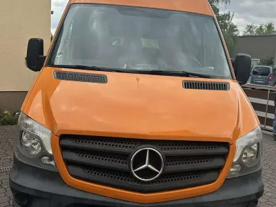 Gebraucht Mercedes Sprinter 129 PS (94 kW) 2016 Orange Van