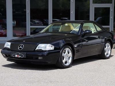 Gebraucht Mercedes SL320 224 PS (164 kW) 2000 Schwarz  unilack Cabrio