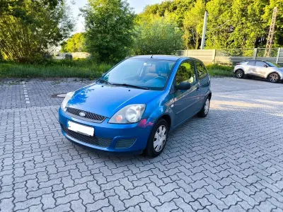 Gebraucht Ford Fiesta Style 69 PS (50 kW) 2008 Blau Kleinwagen