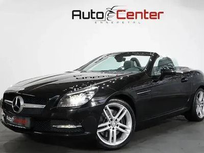 Usata Mercedes SLK200 184 CV (135 kW) 2015 Nero Cabrio