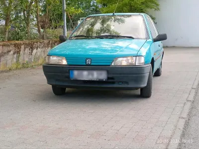 Gebraucht Peugeot 106 45 PS (33 kW) 1995 Grün Kleinwagen