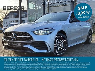 Silber Gebraucht 2025 Mercedes C300e AMG Kombi | 49.625 € (Fairer Preis)