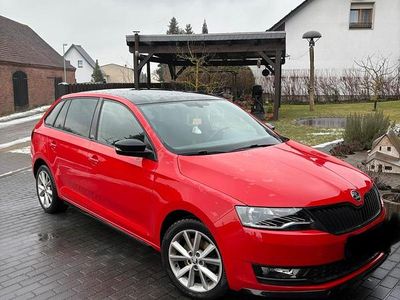 Usata Skoda Rapid Monte Carlo 110 CV (80 kW) 2018 Rosso Utilitaria