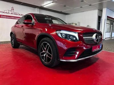 Brugt Mercedes GLC300 AMG line Plus 245 HK (180 kW) 2017 Rød SUV